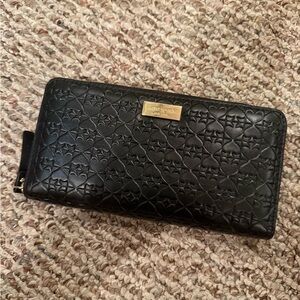 Kate Spade Black Leather Wallet